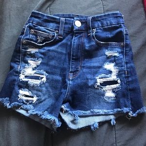 American eagle curvy hi-rise shortie